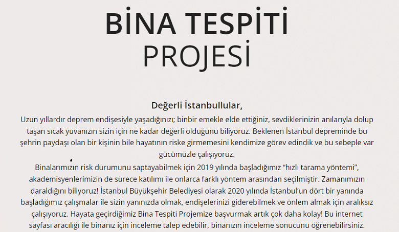 bina-tespiti
